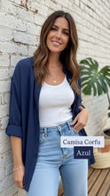 Load image into Gallery viewer, Camisa Corfu Azul
