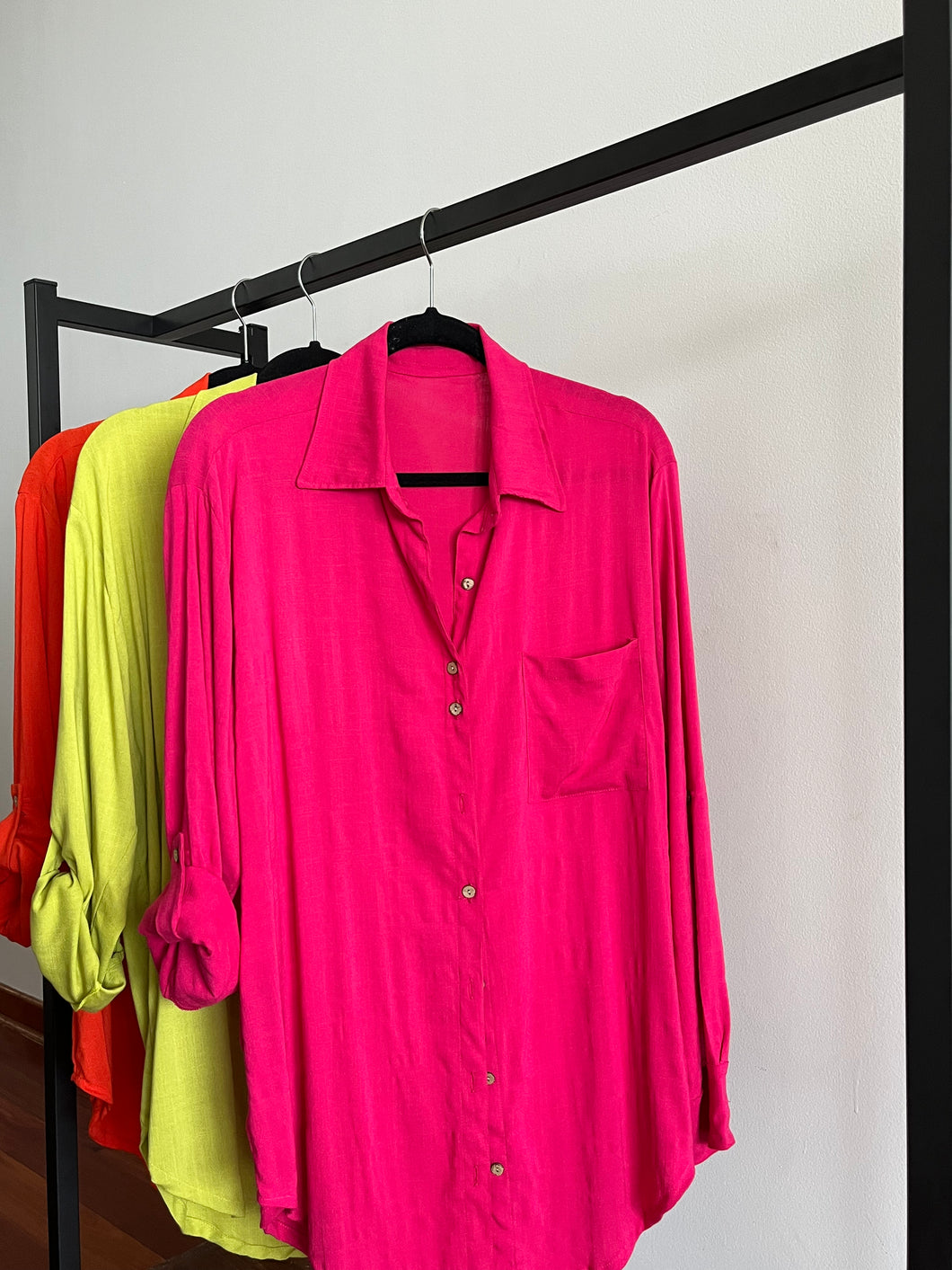 Camisa Corfu Fucsia